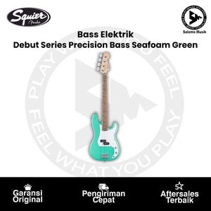 Bass Elektrik Squier Debut Series Precision Bass Seafoam Green