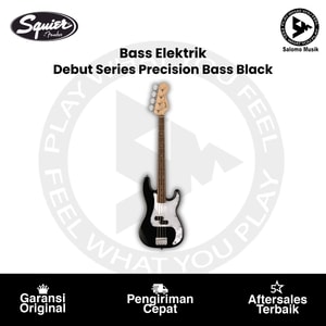 Bass Elektrik Squier Debut Series Precision Bass Black