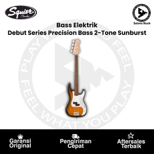 Bass Elektrik Squier Debut Series Precision Bass 2-Tone Sunburst