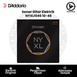 Senar Gitar Elektrik D'Addario NYXL1046 Nickel Wound 10-46 Original