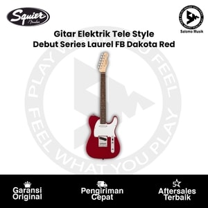 Gitar Elektrik Squier Debut Series Tele Style Dakota Red