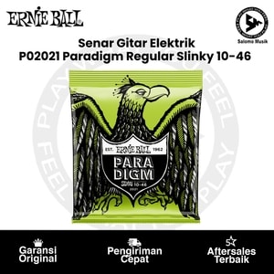 Senar Gitar Elektrik Ernie Ball P02021 Paradigm Regular Slinky 10-46 Original