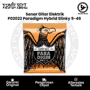 Senar Gitar Elektrik Ernie Ball P02022 Paradigm Hybrid Slinky 9-46 Original