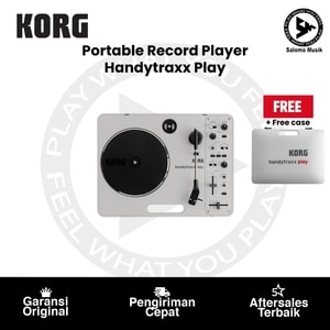 Portable Record Player KORG Handytraxx Play Original + Free Case