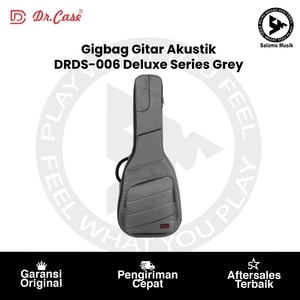Gigbag Gitar Akustik Dr. Case DRDS-006 Deluxe Series Grey