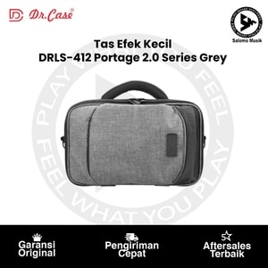 Tas Efek Kecil Dr. Case DRLS-412 Portage 2.0 Series Grey