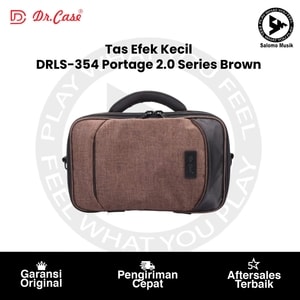 Tas Efek Kecil Dr. Case DRLS-354 Portage 2.0 Series Brown