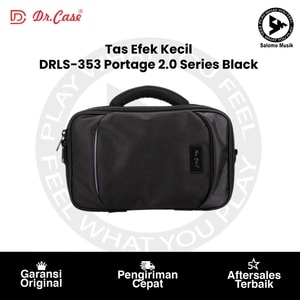 Tas Efek Kecil Dr. Case DRLS-353 Portage 2.0 Series Black