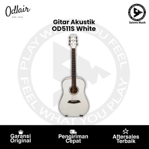 Gitar Akustik Odlair OD511S Top Solid Rocking Brown White