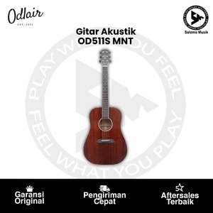 Gitar Akustik Odlair OD511S Top Solid Rocking Brown MNT