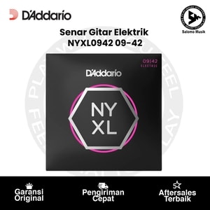 Senar Gitar Elektrik D'Addario NYXL0942 Nickel Wound 09-42 Original