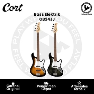 Gitar Bass Elektrik Cort GB24JJ Varian Warna