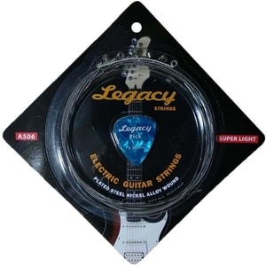 Senar Gitar Elektrik Legacy A506 Super Light 9-42 + Free Pick Gitar