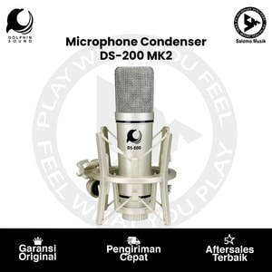 Microphone Condenser Dolphin Sound DS-200 MK2