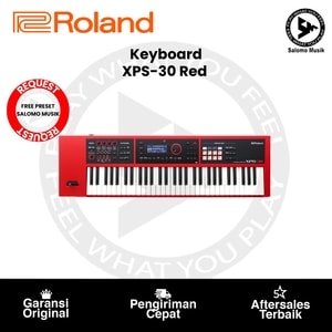 Keyboard Workstation Roland XPS-30RD Expandable Synthesizer Red