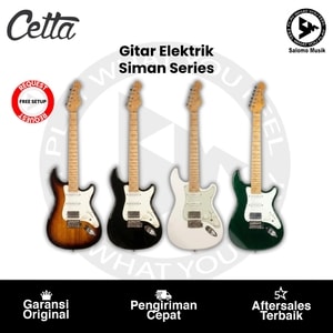 Gitar Elektrik Cetta Siman Series Varian Warna