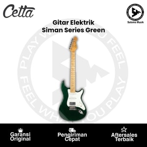 Gitar Elektrik Cetta Siman Series Green