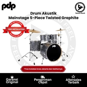 Drum Kit Akustik TAMA Mainstage 5-Piece Complete Drum Kit Twisted Graphite
