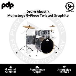 Drum Kit Akustik TAMA Mainstage 5-Piece Complete Drum Kit Twisted Graphite