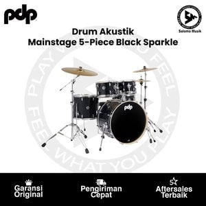 Drum Kit Akustik TAMA Mainstage 5-Piece Complete Drum Kit Black Sparkle