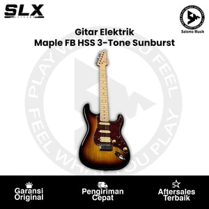 Gitar Elektrik SLX Guitars HAWK Classic Special HSS Rosewood FB Maple FB Varian Warna