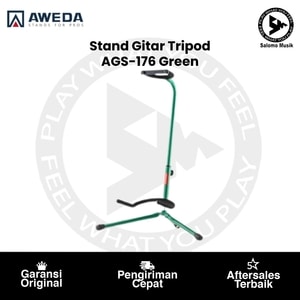 Stand Gitar Tripod AWEDA AGS-176 Green