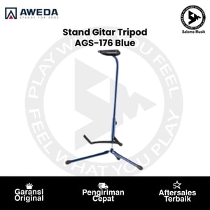 Stand Gitar Tripod AWEDA AGS-176 Blue