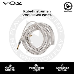 Kabel Jack Gitar VOX VCC-90 White