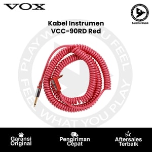 Kabel Jack Gitar VOX VCC-90 Red