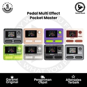 Pedal Multi Effect Processor SONICAKE Pocket Master Varian Warna