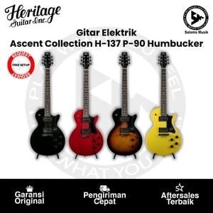 Gitar Elektrik Heritage Ascent Collection H-137 P-90 Humbucker Varian Warna
