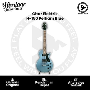 Gitar Elektrik Heritage Ascent Collection H-150 Pelham Blue