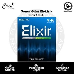 Senar Gitar Elektrik Elixir 19027 Custom Light 09-46
