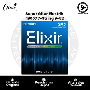 Senar Gitar Elektrik Elixir 19007 Optiweb Super Light 7-String 09-52