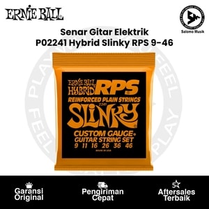 Senar Gitar Elektrik Ernie Ball Hybrid Slinky RPS Nickel Wound 9-46