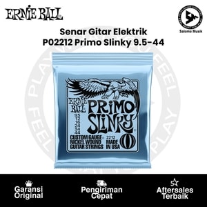 Senar Gitar Elektrik Ernie Ball Primo Slinky Nickel Wound 9.5-44