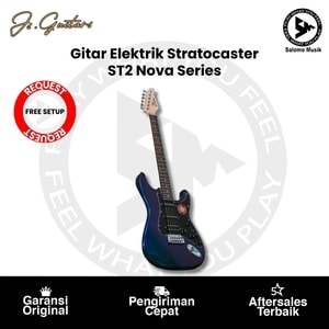 Gitar Elektrik Stratocaster JS Guitars ST2 Nova Series Varian Warna + Free Setting