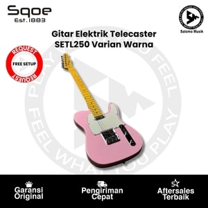 Gitar Elektrik Telecaster Sqoe SETL250 Varian Warna