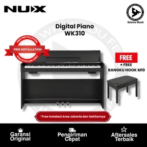 Digital Piano NUX WK310 + Free Bangku