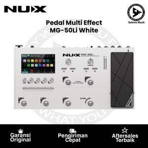 Pedal Multi Effect NUX MG-50Li Modeler & Profiler White