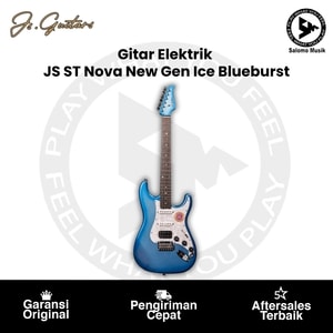 Gitar Elektrik Js Guitar Js ST Nova New Gen Ice Blueburst
