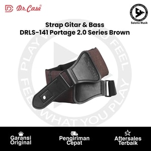 Strap Gitar & Bass Dr. Case DRLS-141 Portage 2.0 Series Brown