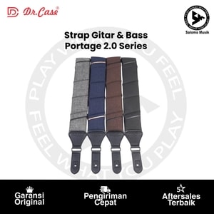 Strap Gitar & Bass Dr. Case Portage 2.0 Series Varian Warna Original
