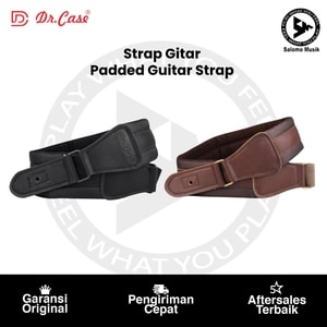 Strap Gitar Dr. Case Padded Guitar Strap Varian Warna Original