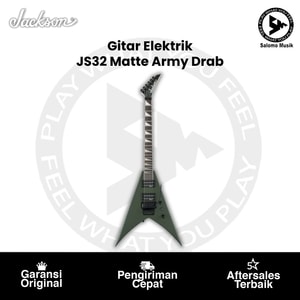 Gitar Elektrik Jackson JS32 JS Series King V Amaranth FB Matte Army Drab
