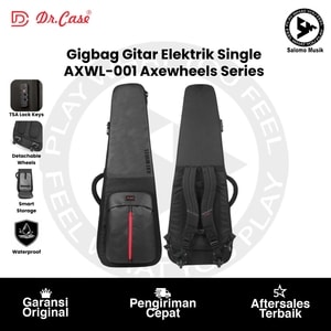 Gigbag Gitar Elektrik Single Dr. Case AXWL-001 Axewheel Series
