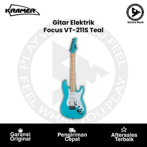 Gitar Elektrik Kramer Focus VT211S KF21TECT1 Teal