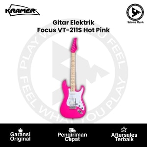 Gitar Elektrik Kramer Focus VT211S KF21HPCT1 Hot Pink
