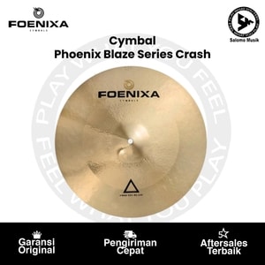 Cymbal FOENIXA Phoenix Blaze Series Crash Varian Ukuran Original