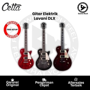 Gitar Elektrik Cetta Lavani DLX Varian Warna Original